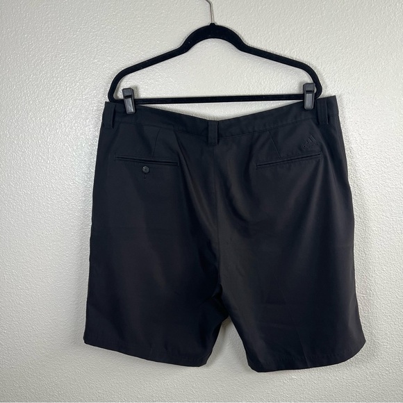 adidas Men's Climalite Black Flat Front Golf Shorts 40 - Picture 7 of 7